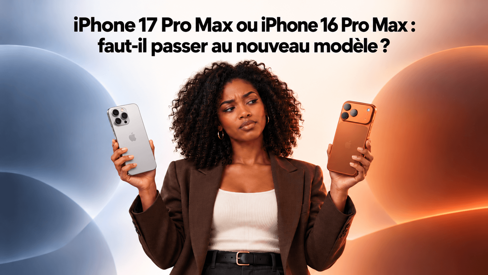 iPhone 17 Pro Max ou iPhone 16 Pro Max : faut-il passer au nouveau modèle ?